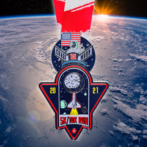 Chase The Moon 5K/10K - Collector's Medal