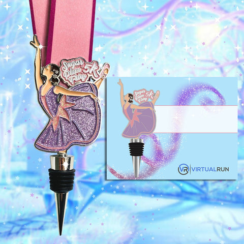 Sugar Plum Fairy 5K Wine Plug!
